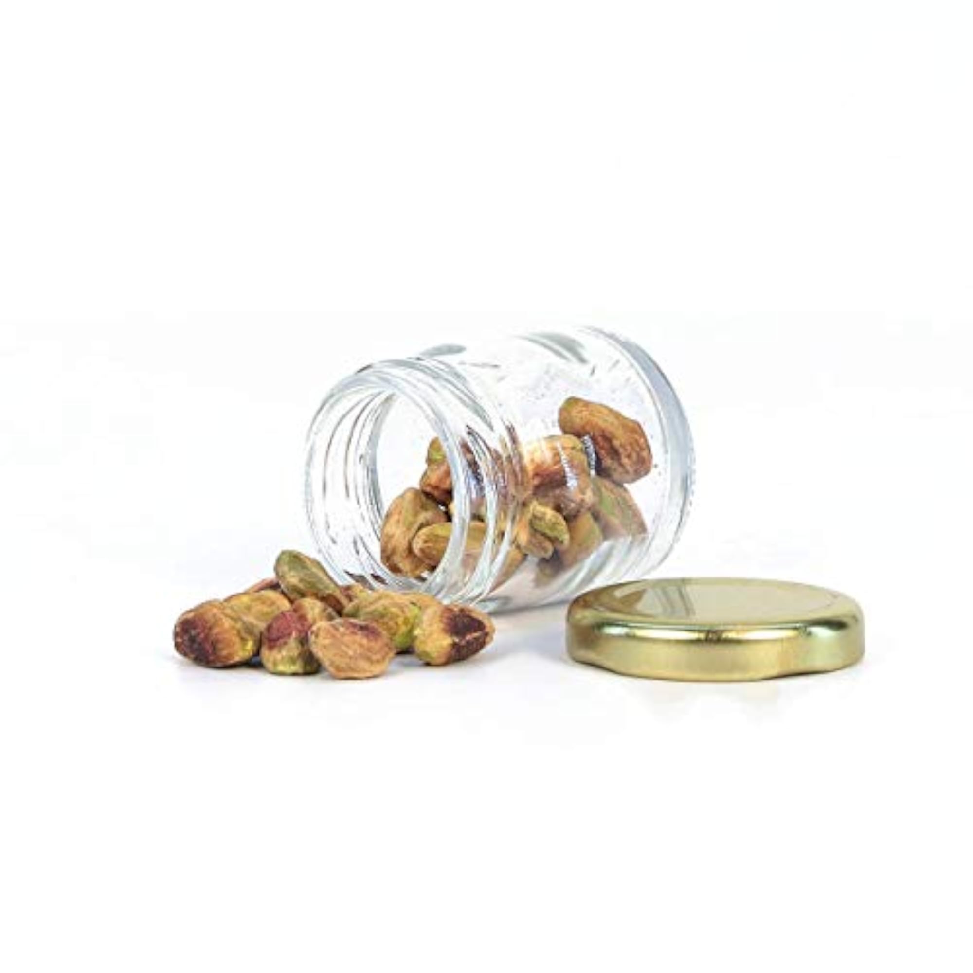 URBAN MOON Glass Mini Jar Container for DIYs & Spices